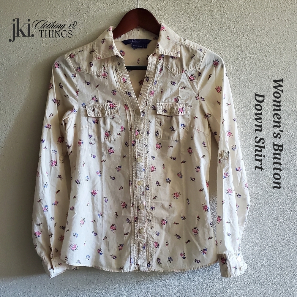 Max Azria/Miley Cyrus Women's Button-down Shirt Longsleeve